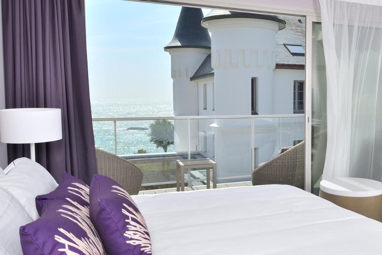 Hotel Chateau Des Tourelles - Relais Thalasso & Spa Pornichet Exterior foto